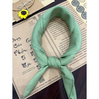 Khăn quàng cổ lụa tơ tằm thắt nơ CỔ CHẤT SILK quấn quai túi xách quấn tóc kích thước 53cm 100% thiên nhiên dành cho nữ