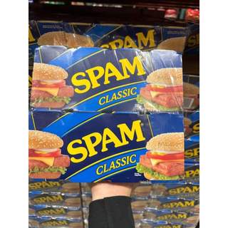 Lốc 8 hộp thịt hộp spam bánh mì classic nhập khẩu mỹ 340g