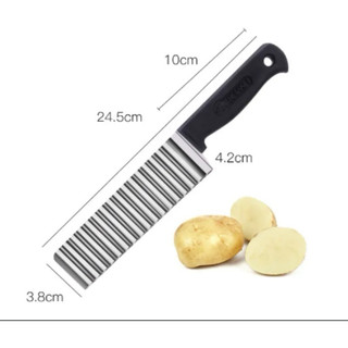 Dao lượn sóng cắt thạch, củ quả