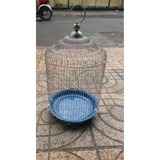  lồng tròn sắt nuôi nhiều loại chim như hút mật ốc mít vành khuyên sâu v.v.... 