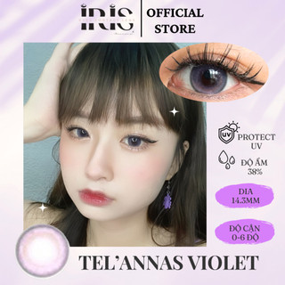 Kính áp tròng cao cấp IRIS Tel' Annas Violet Lens | Có độ cận từ 0 - 6 độ