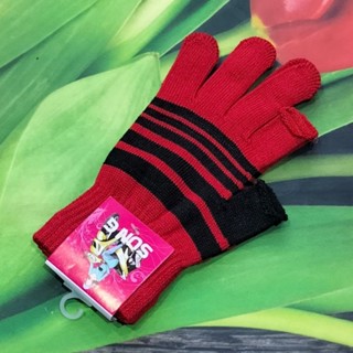 Bao Tay, Găng Tay Len Nữ Chống Nắng, Giữ Ấm Hở 2 Ngón Dễ Sử Dụng Điện Thoại