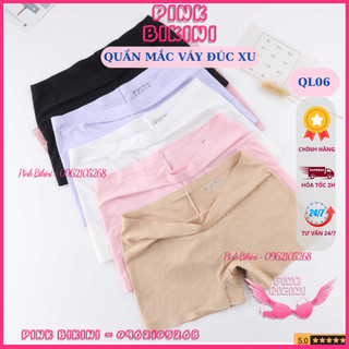 Quần mặc váy đúc su thông hơi mềm mại thoáng mát -pinkbikini