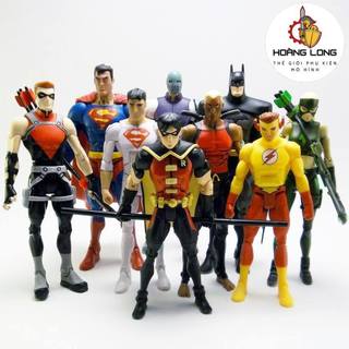 Mô hình Siêu anh hùng DC (không đế), action figure, quà tặng sinh nhật, mô hình sưu tập (phụ kiện Hoàng Long)