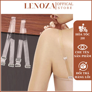 Dây Áo Ngực Trong Suốt LENOZA, Sợi Phở, Sợi Bún Siêu Bền Chống Trượt Tiện Dụng Cho Nữ