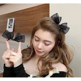 Kẹp nơ voan 2 lớp Tiểu Thư