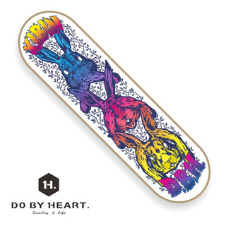 VÁN TRƯỢT CHUYÊN NGHIỆP DO BY HEART -(Skateboard Tập Luyện Chuyên Nghiệp Chính Hãng Chất Lượng,Hình Ảnh Đẹp) COMPLETE