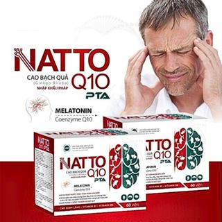 Viên uống bổ não NATTO Q10 PTA Ginkgo biloba - Hoạt huyết