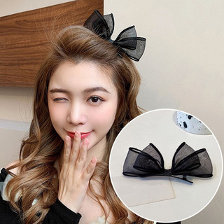 Kẹp nơ voan 2 lớp Tiểu Thư