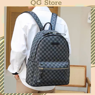 Balo Nam Nữ Balo Du Lịch Kẻ Caro Size40 Đi Học Đi Chơi Thời Trang Rộng Rãi QGStore