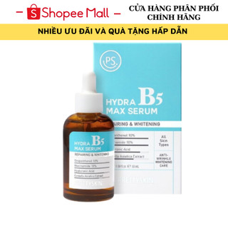 Serum Phục Hồi Da B5 PRETTYSKIN HYDRA MAX SERUM Hàn Quốc Giúp Dưỡng Trắng Phục Hồi Da 50ml