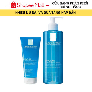 Sữa Rửa Mặt Tạo Bọt La RochePosay Effaclar 400ml Cho Da Dầu Mụn Nhạy Cảm