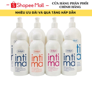 Dung Dịch Vệ Sinh Phụ Nữ Intima Ziaja 200ml - 500ml Gel Phụ Khoa Giảm Khí Hư Huyết Trắng Đủ Màu