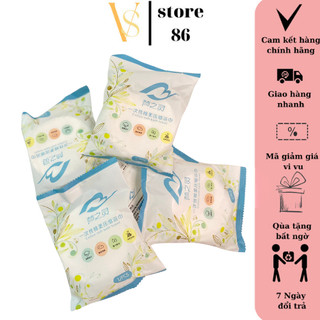 Set khăn tắm nén vỏ xanh dùng một lần chất liệu cotton ,kích thước 70 x 140 cm nhỏ gọn tiện lợi khi đi du lịch VS STORE