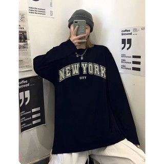 THUN DÀI TAY UNISEX XANH THAN NEWYORK kèm ảnh thật
