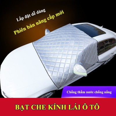 Bạt che kính lái xe ô tô MYT Tấm bạt phủ che nắng kính lái xe ô tô cách nhiệt chống nắng chống nóng hiệu quả