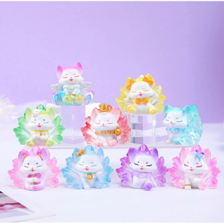 (BLINDBOX) Hộp Mù Mô Hình Hồ Ly 9 đuôi mini (ngẫu nhiên 1hộp/1bé)