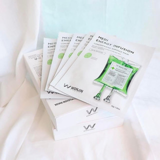 [Hộp 10 miếng] Mặt nạ Wonjin Effect Concentrated Essence Mask