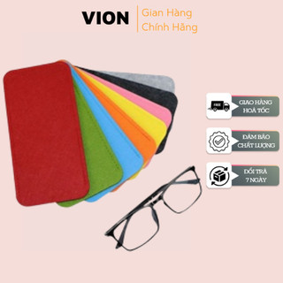 Bao da đựng mắt kính nhiều màu thời trang - c303 bao da mắt kính - túi đựng bảo vệ mắt kính bằng da pu chống bụi vion