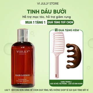Tinh dầu bưởi Vi Jully hỗ trợ giảm rụng, kích mọc tóc, xịt dưỡng tóc vijully 150ml
