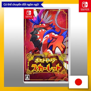 Pokemon Scarlet -Switch[ Playable in English ]【Direct from Japan】(Made in Japan)