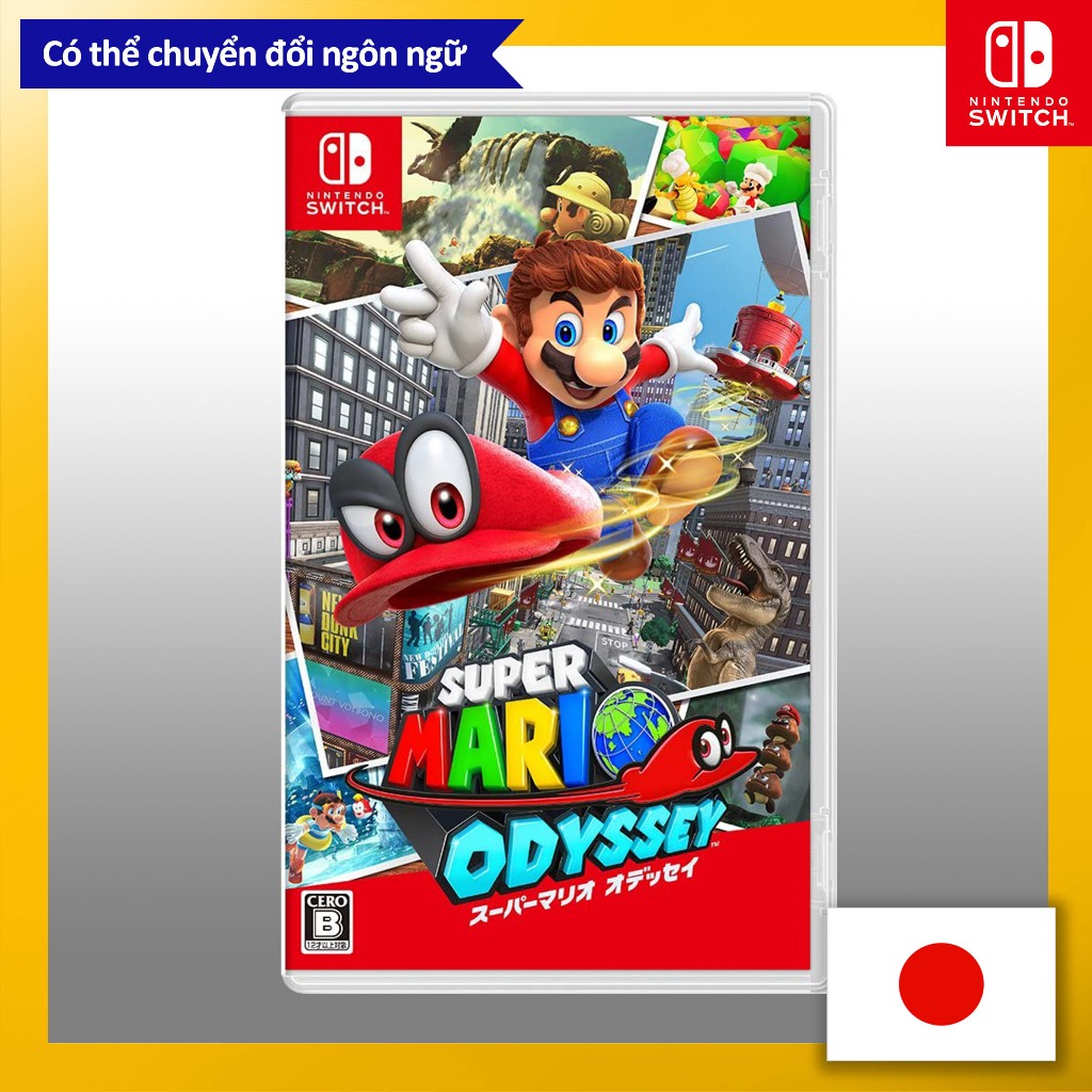 Super Mario Odyssey - Switch[ Playable in English ]【Direct from Japan】(Made in Japan)