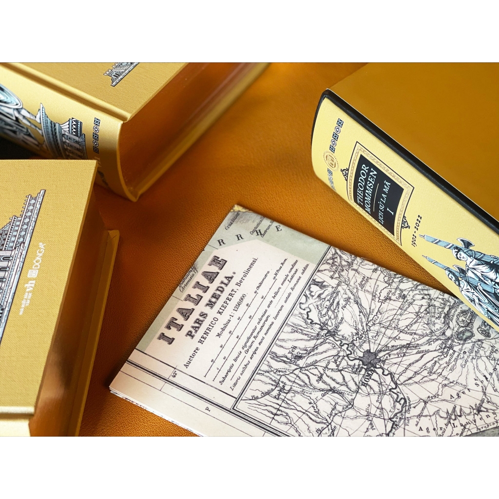 Sách -    LỊCH SỬ LA MÃ - THEODOR MOMMSEN - Tập I