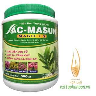 Phân Bón Trung Lượng AC-Masun - Chống vàng lá - #027A# 500g