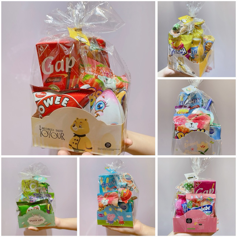 SET QUÀ BÁNH KẸO MINI NHIỀU MÀU SẮC