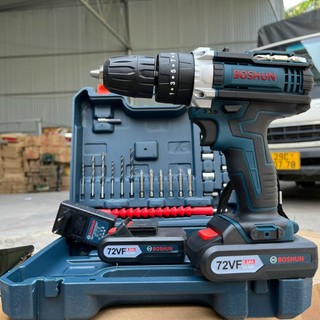 Máy Khoan Pin  36V – 3 chức năng – Tặng Bộ Phụ Kiện 24 Chi Tiết – Máy Khoan Bắn Vít Cầm Tay