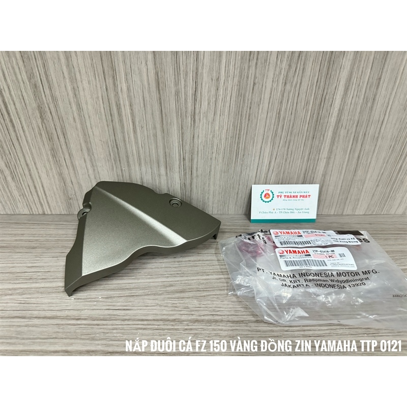 Nắp đuôi cá  FZ 150 Vàng Đồng zin