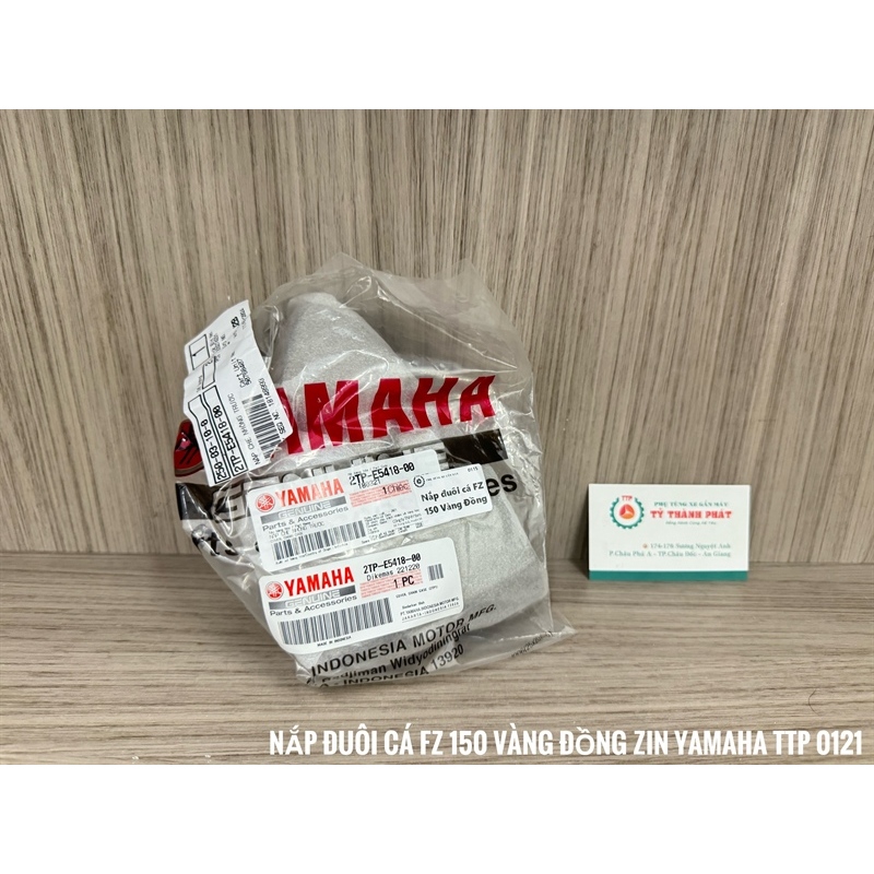 Nắp đuôi cá  FZ 150 Vàng Đồng zin