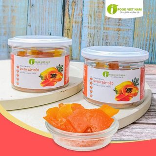 Đu Đủ Sấy Dẻo Ifood - Hũ PET 100 gram