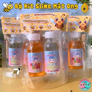  Bộ Kit làm Slime Mật Ong - Kit làm Slime Trong Suốt (Có Bán Sỉ)