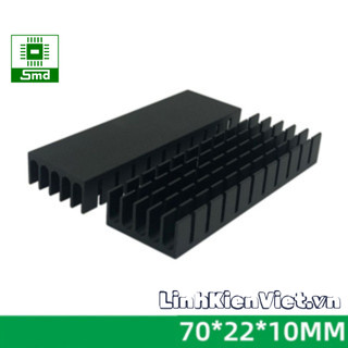 Nhôm tản nhiệt 70x22x10mm NVME SSD CNC có keo silicone thermal pad dẫn nhiệt dán trực tiếp tản nhiệt nhanh chóng