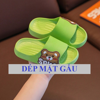 Dép quai ngang Hình Gấu Hoạt Hình Dễ Thương Cho Nữ