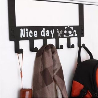Móc Treo Sau Cửa 6 Móc Nice Day. Móc treo quần áo gắn sau cánh cửa tủ Nice Day 6 chấu