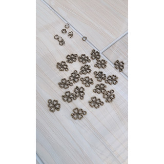 100g cỏ 4 lá hợp kim màu đồng