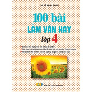 Sách - 100 Bài Làm Văn Hay Lớp 4 - ndbooks