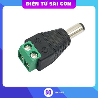 Jack dc đực 5.5*2.1mm đầu vào cổng domino