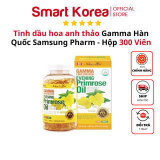 Viên uống tinh dầu hoa anh thảo hàn quốc hộp 300 viên, làm đẹp da