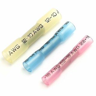[Đơn tối thiểu 30k]50 chiếc cút nối dây điện co nhiệt chống thấm nước dùng ngoài trời, cốt nối điện, đầu nối chống thấm