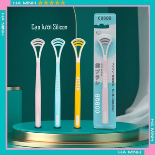 Dụng cụ cạo lưỡi nhựa silicon nhật bản