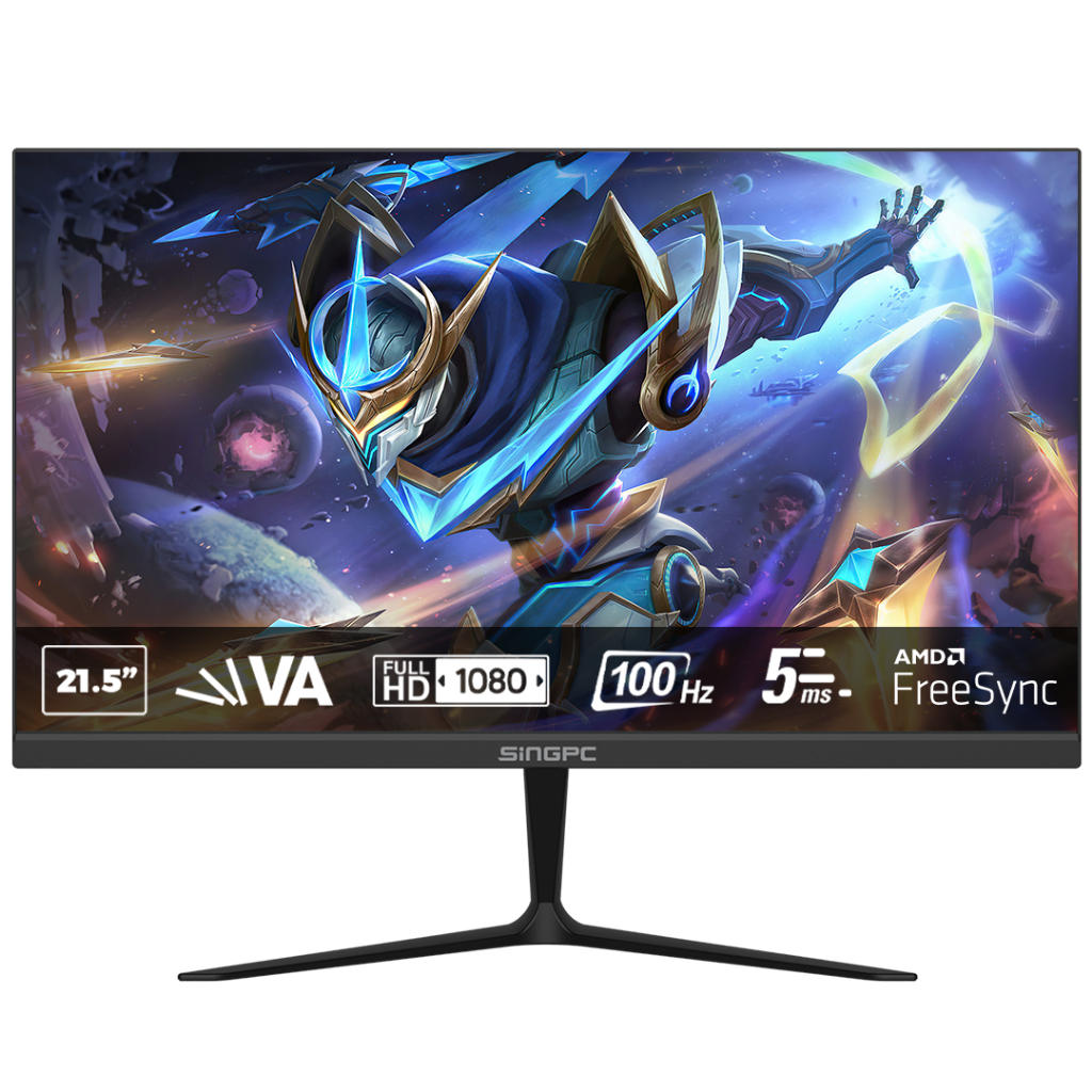 Màn hình SingPC SGP215-VAS 21.5 INCH ( màn hình KHÔNG loa ) - Hàng chính hãng