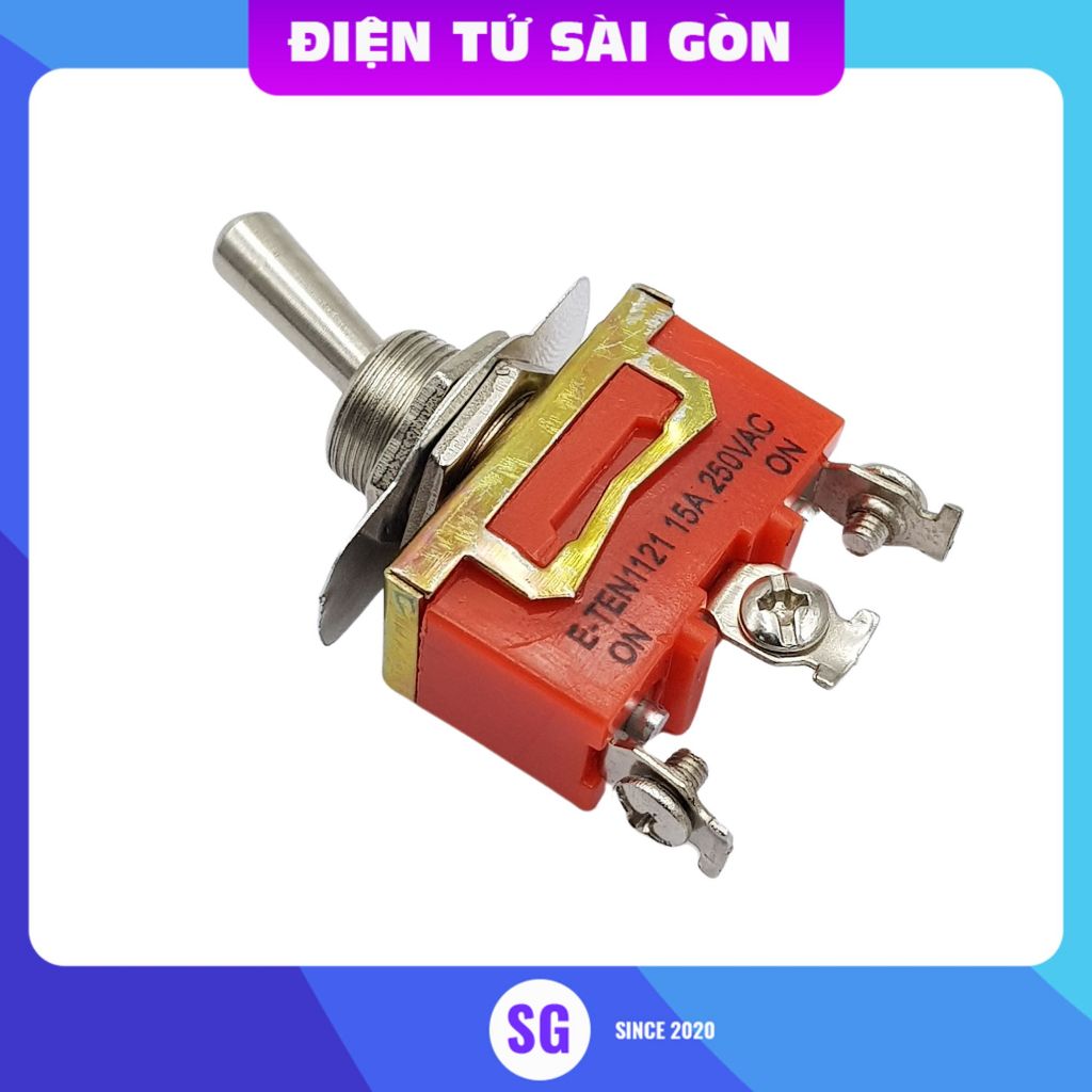 Công tắc gạt 3 chân 6A / 15A (2 trạng thái)