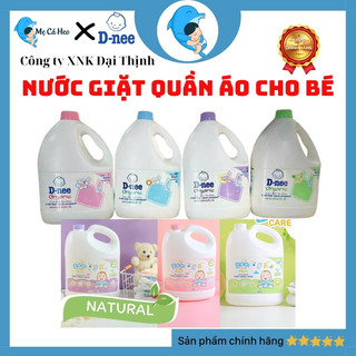Nước giặt xả quần áo Dnee, BogiCare, Aiko thơm mềm dịu nhẹ cho bé 600ml/960ml/3000ml chính hãng
