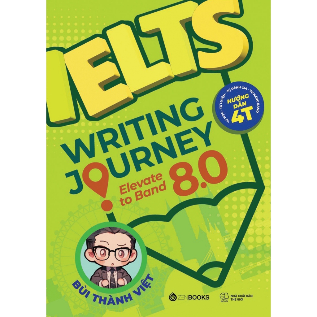 Sach - Bộ Sách Tiếng Anh Ielts Writing Journey (Tập 1,2) - Từ Cơ Bản Đến Band 8.0 | BigBuy360 - bigbuy360.vn