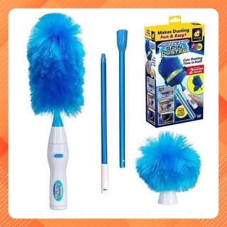 #Chổi Lông Quét Bụi Tĩnh Điện Tự Động 360 độ, Chổi Quét Bụi Tích Điện Spin DUSTER Thông Minh Đa Năng Chức Năng