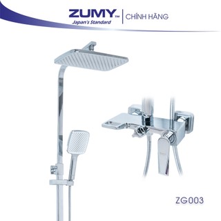  Sen Cây Tắm Đứng Nóng Lạnh Cao Cấp ZUMY ZG003 Vuông Khỏe Khoắn