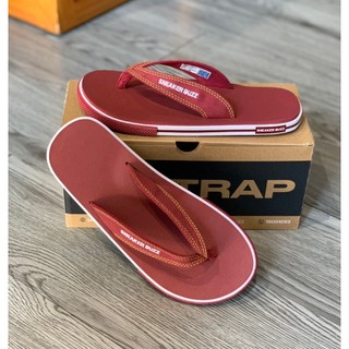 Dép Sneaker Buzz xỏ ngón đỏ mận chính hãng 1SB0007